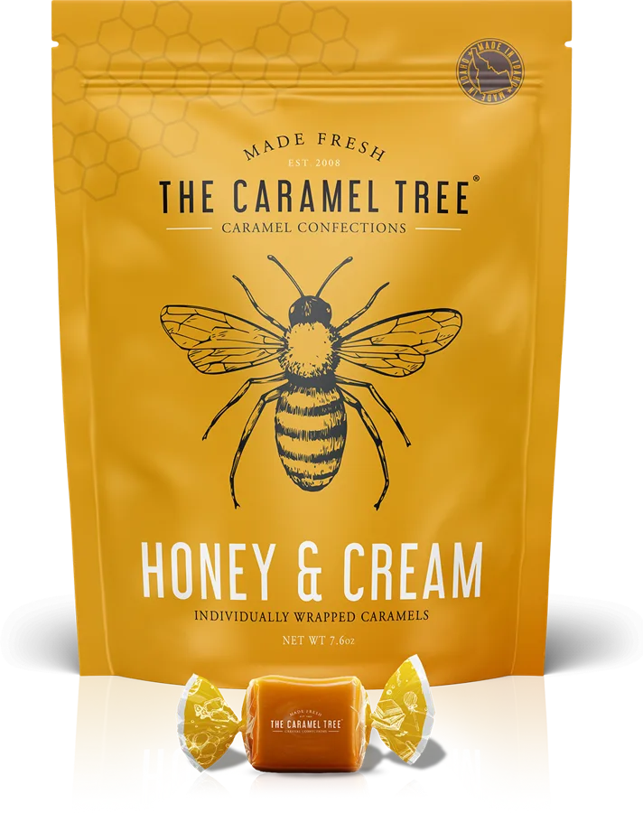Honey & Cream Caramels pouch
